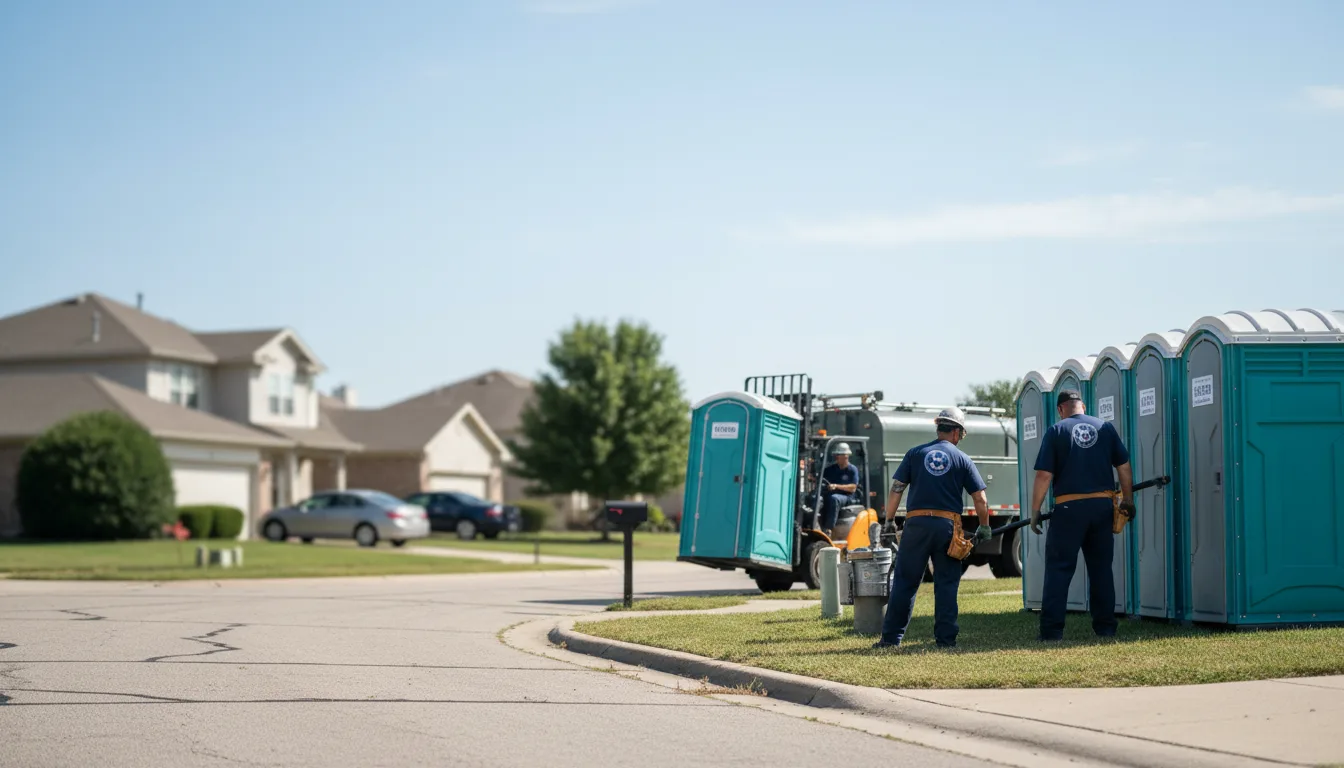 Porta Potty Rental in Manteno, IL near me